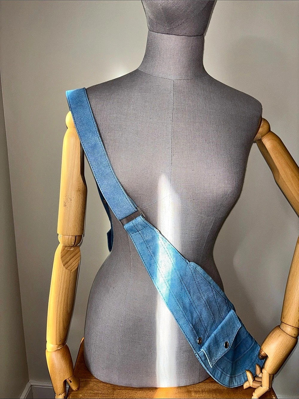 Blue Crossbody Bag Like New